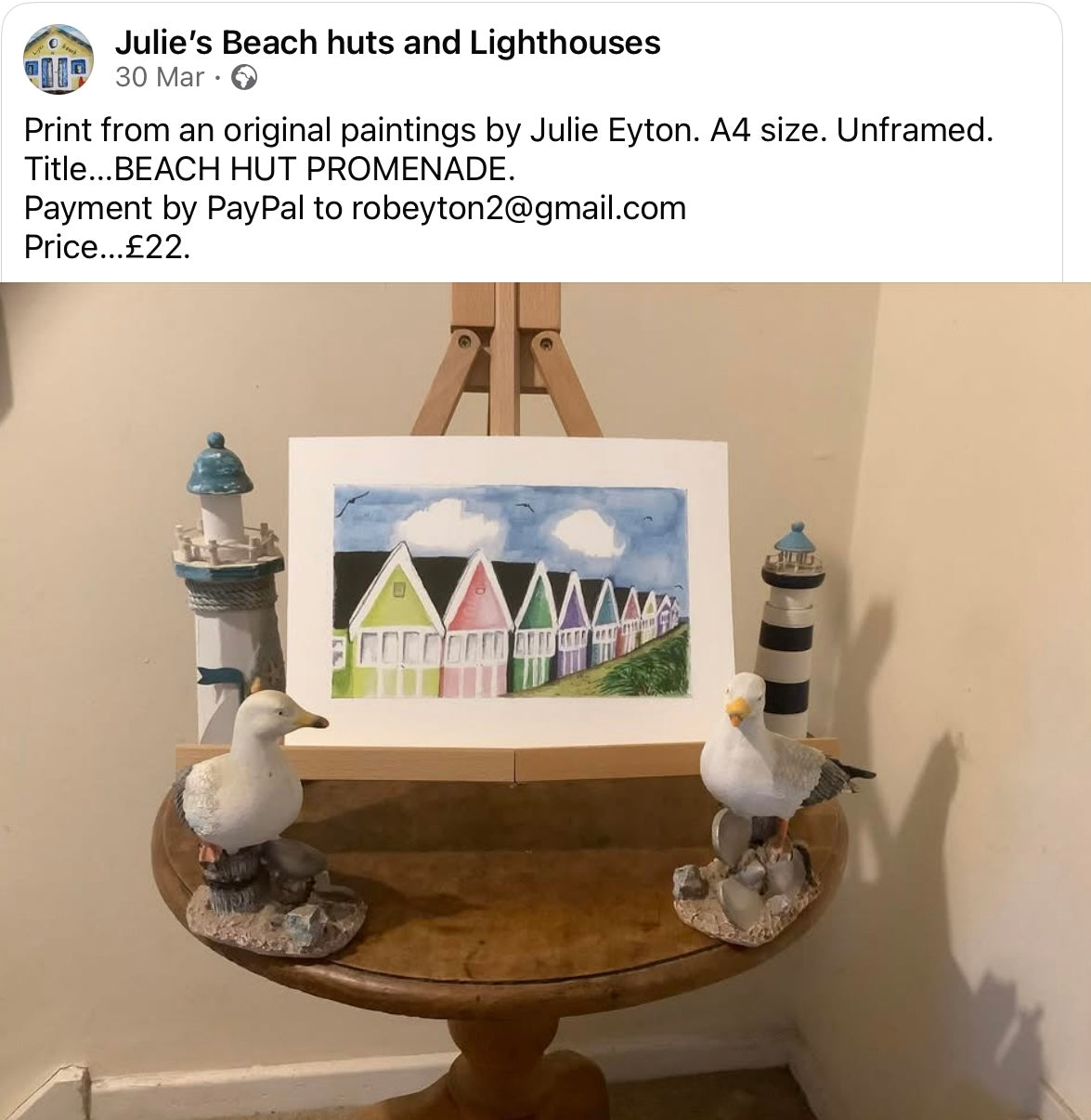 BEACH HUT PROMENADE