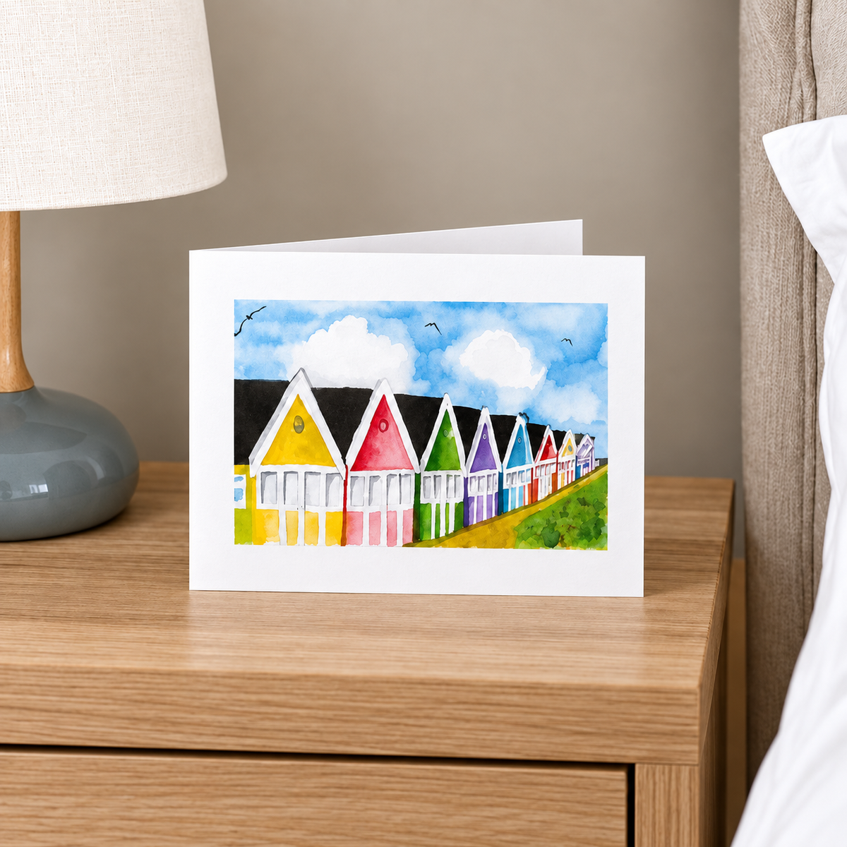 Pack of 5 Coastal Art Cards